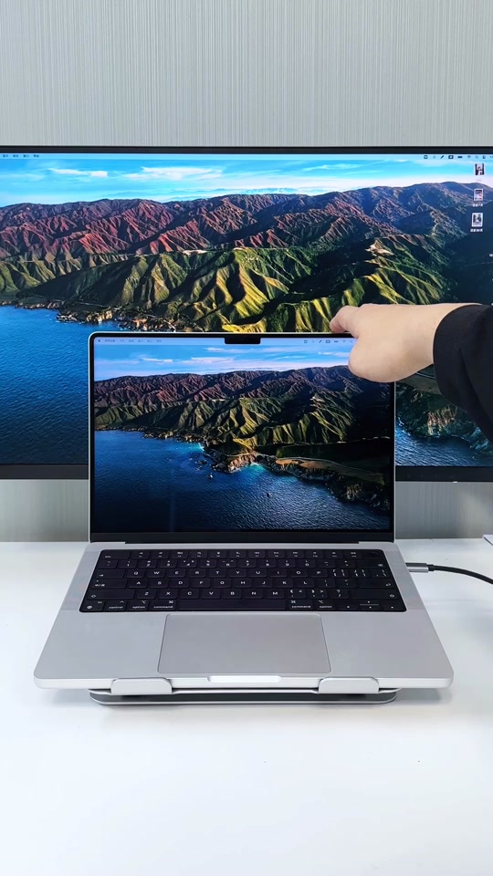 华为外接显示器设置合盖不灭屏 - 抖音