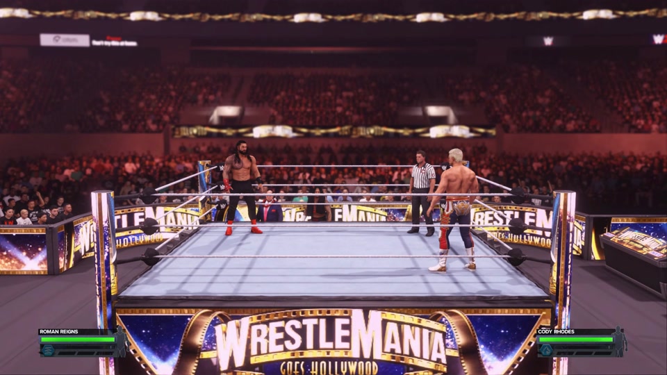 wwe2k24游戏内面人物点场设置 - 抖音