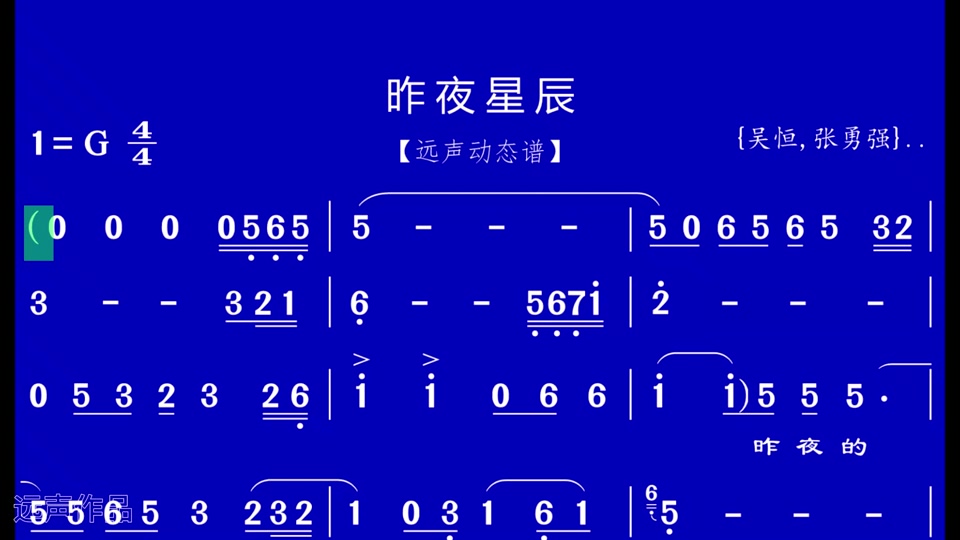 昨夜星辰的歌曲(昨夜星辰的歌曲是什么意思)