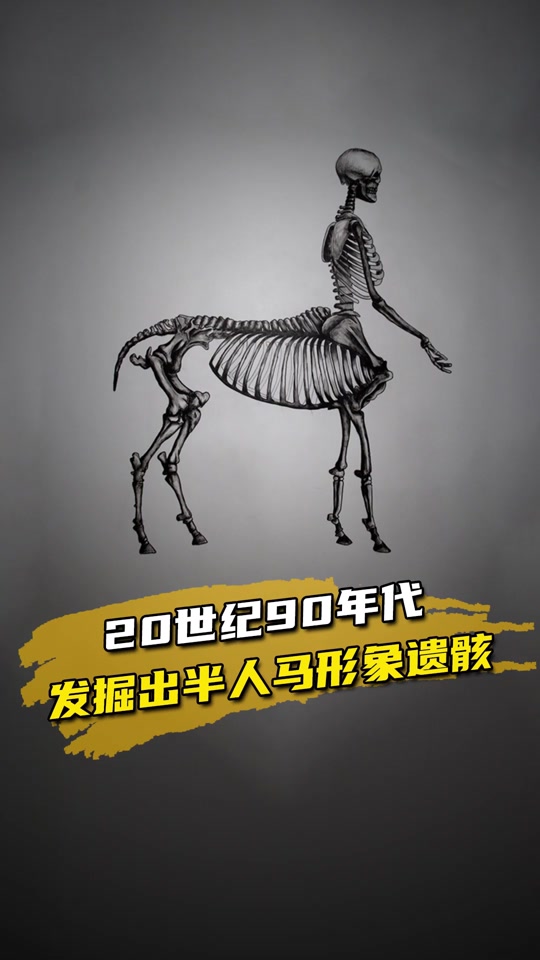 男人竟然在古代看见,半人马设计图!