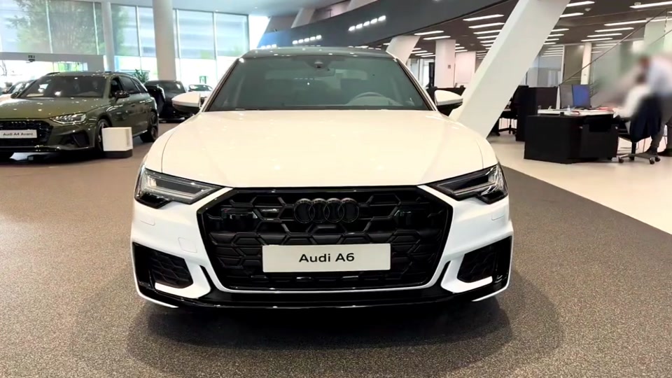 北京车展奥迪a6l白金色上市时间 - 抖音