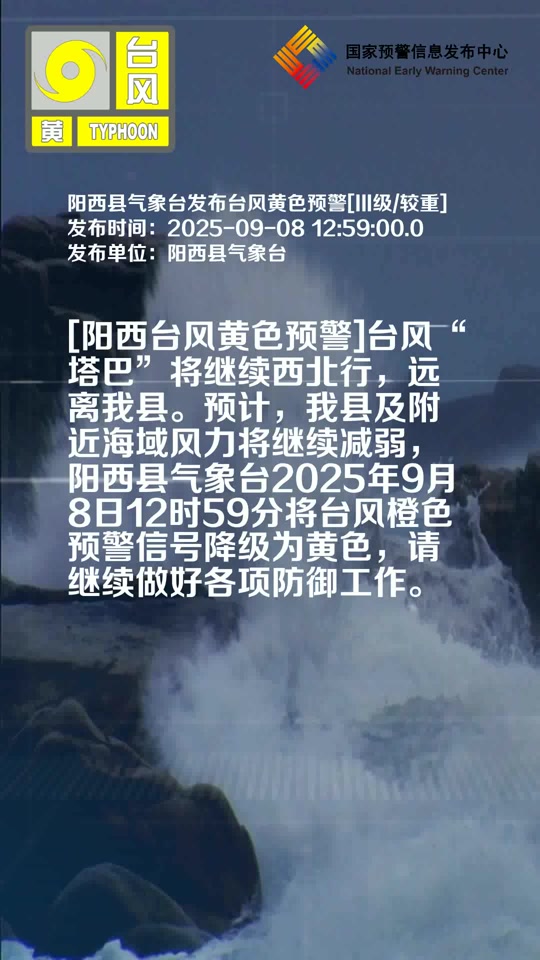 阳江阳西天气预报