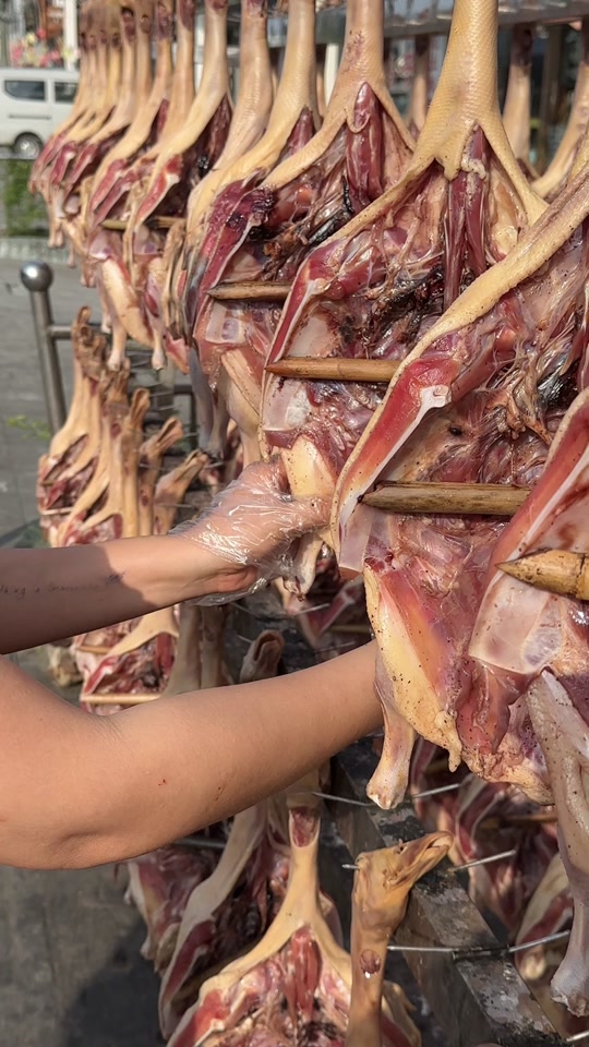 彭州特产九尺板鸭