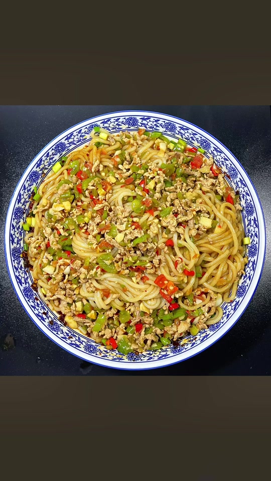 青椒肉末粉做法贵州