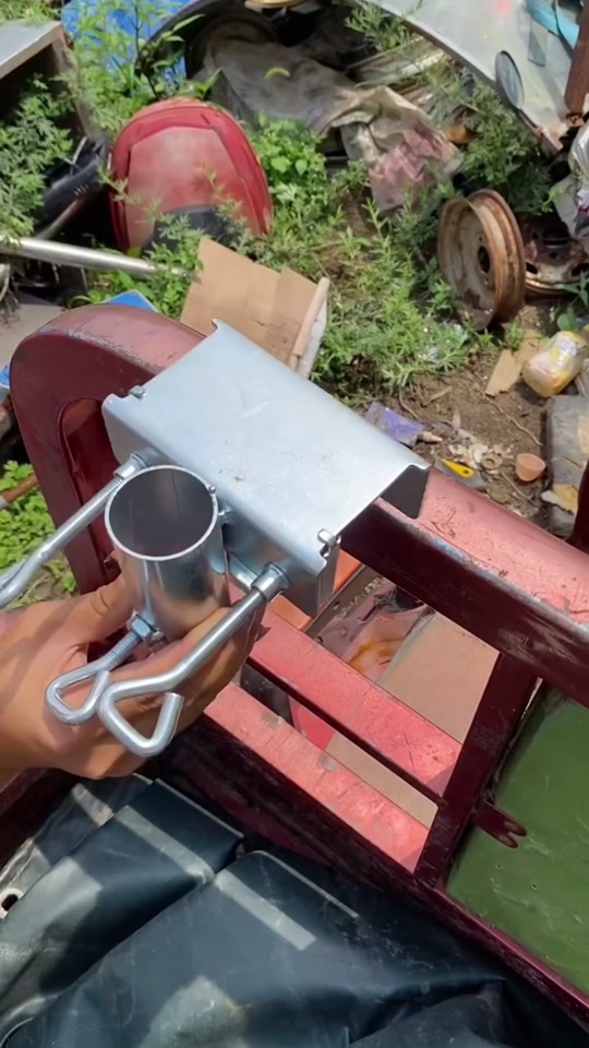 三轮车雨伞固定器竖夹神器