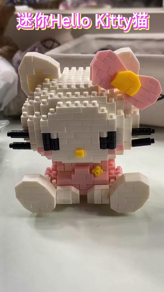 hello kitty拼图原图教程_kitty猫乐高拼图怎么拼_hello九宫格拼图