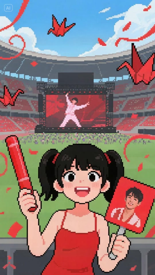 ai像素画易烊千玺