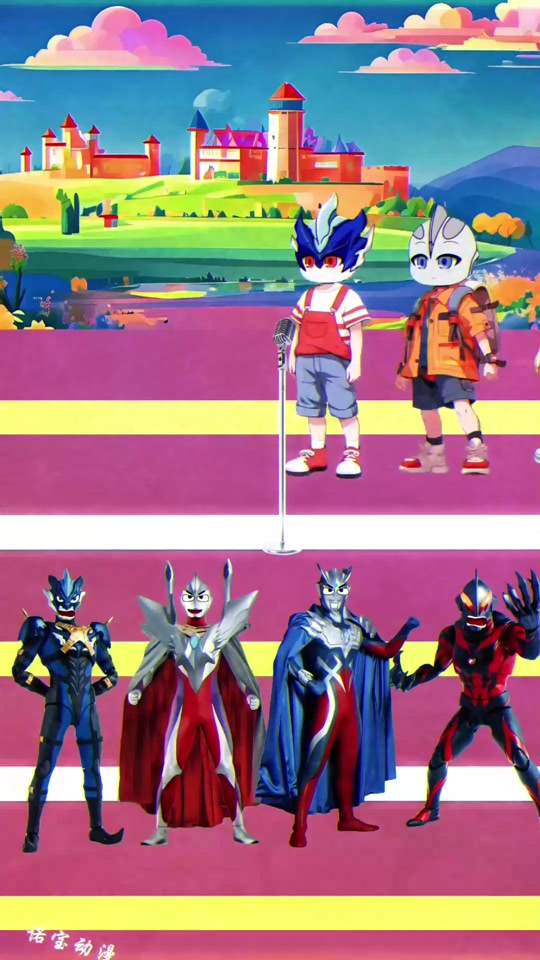 暗黑女奥特曼唱歌