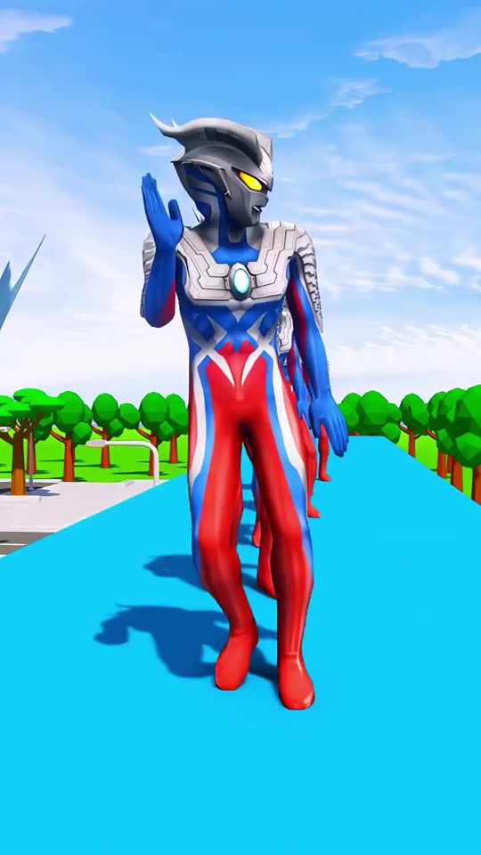 暗黑女奥特曼唱歌