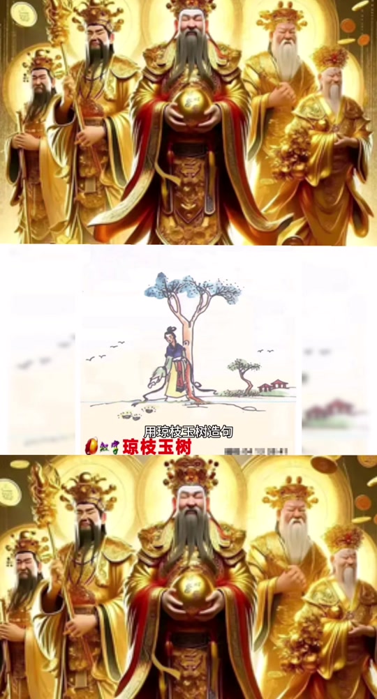 琼枝玉树像什么