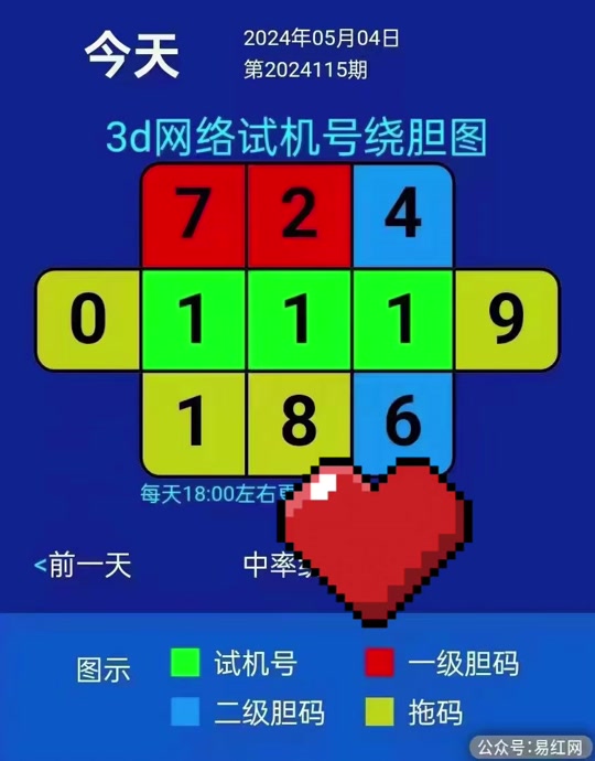 3d试机号围胆图今天的_福彩3d试机号胆图_试机号3d今天试机号绕胆图