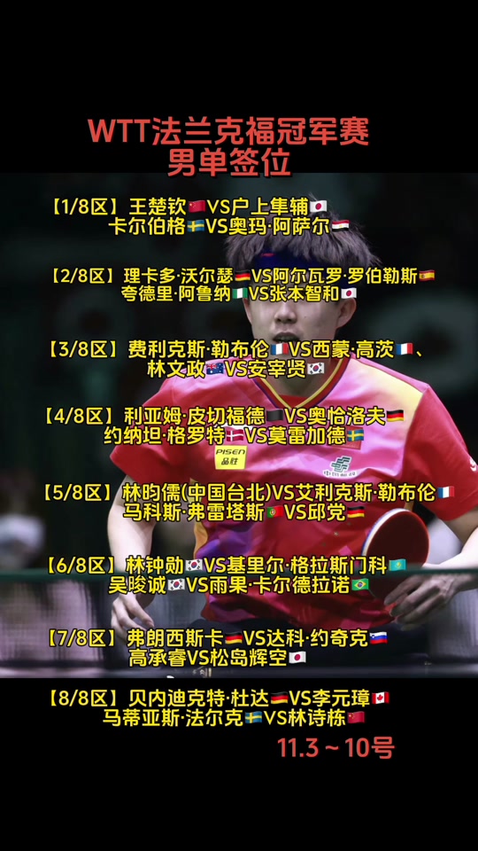 法兰克福冠军赛赛程表在哪看 - 抖音