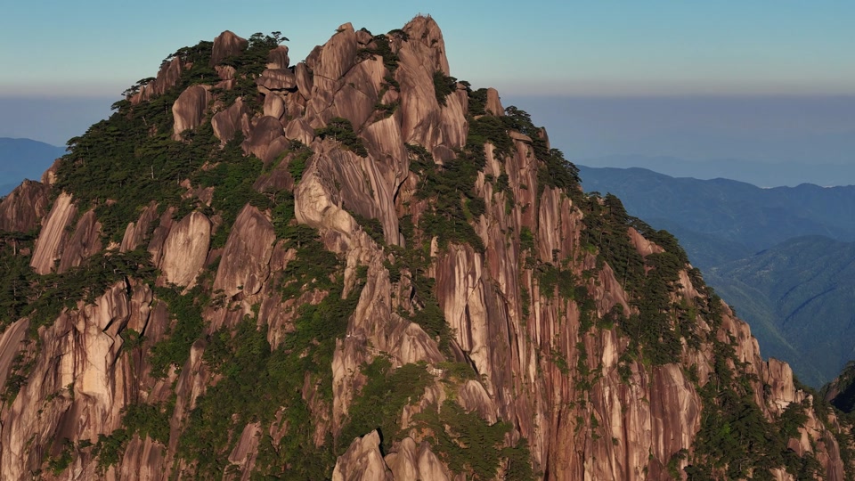 黄山天都峰第一视角 - 抖音