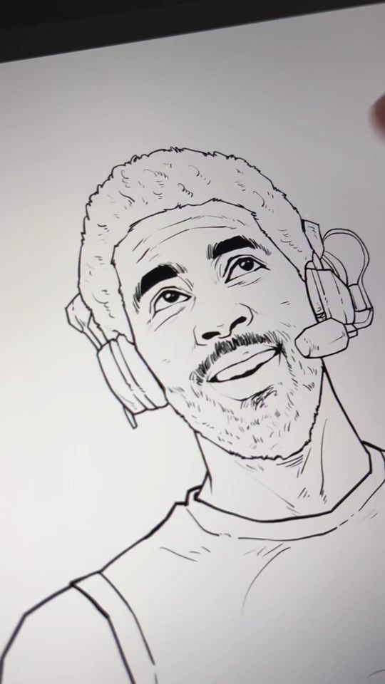 欧文素描画