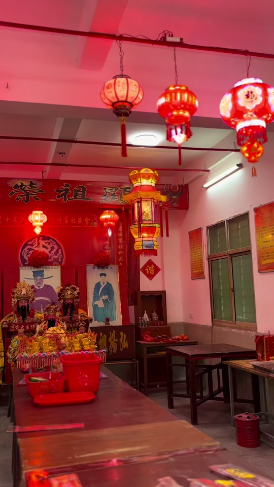 洪濑祠口迎灯