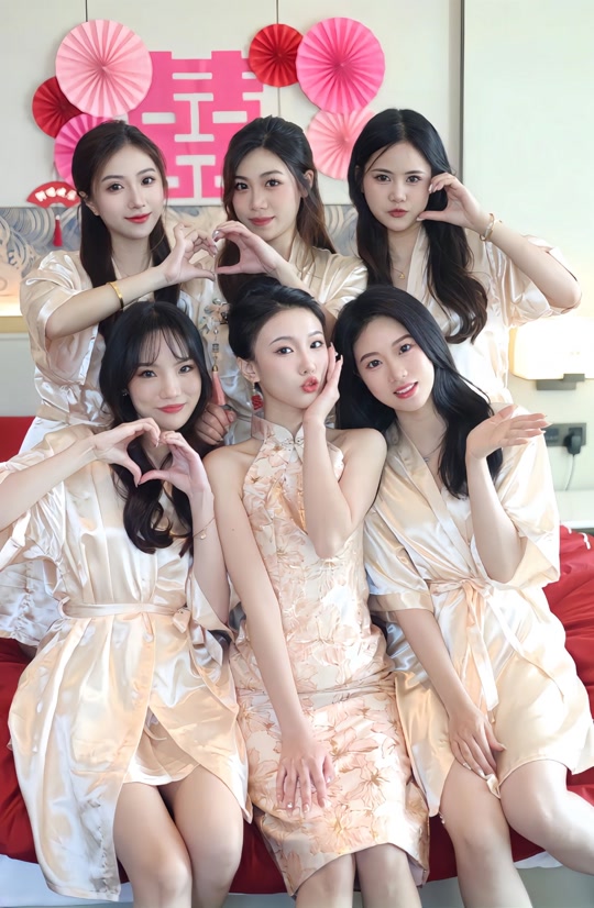 佟丽娅的伴娘团