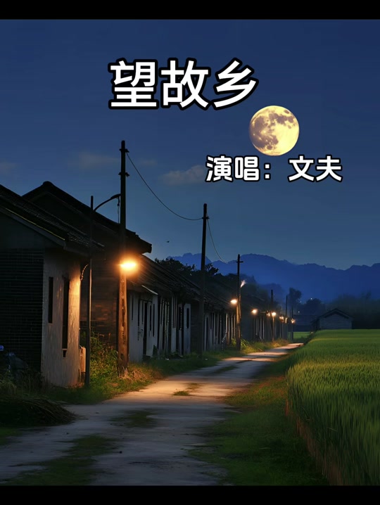 歌曲望故乡(歌曲望故乡简谱)