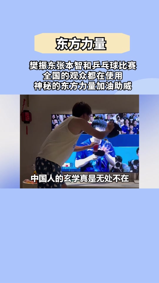 刘国梁观看樊振东和张本智和比赛了吗 - 抖音