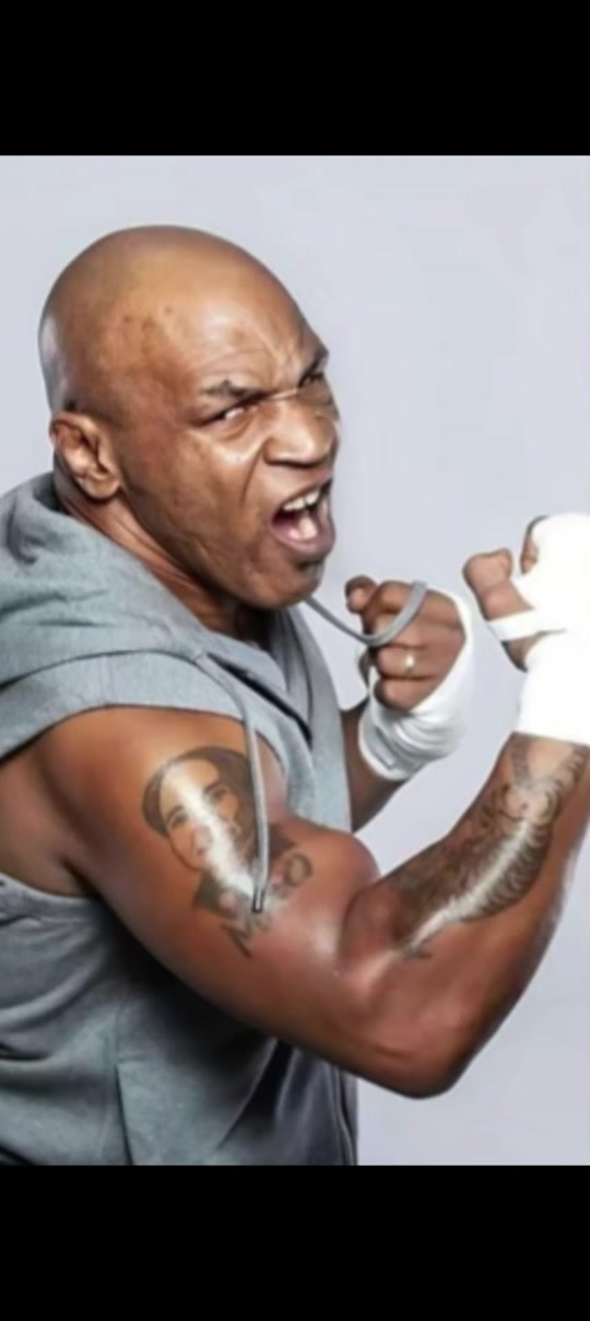 泰森右臂图案是真的吗 - 抖音