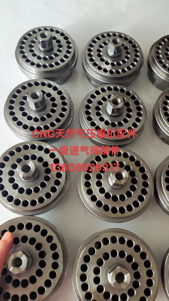 cng天然气压缩机配件 一级吸气阀部件 一级进气阀组件
