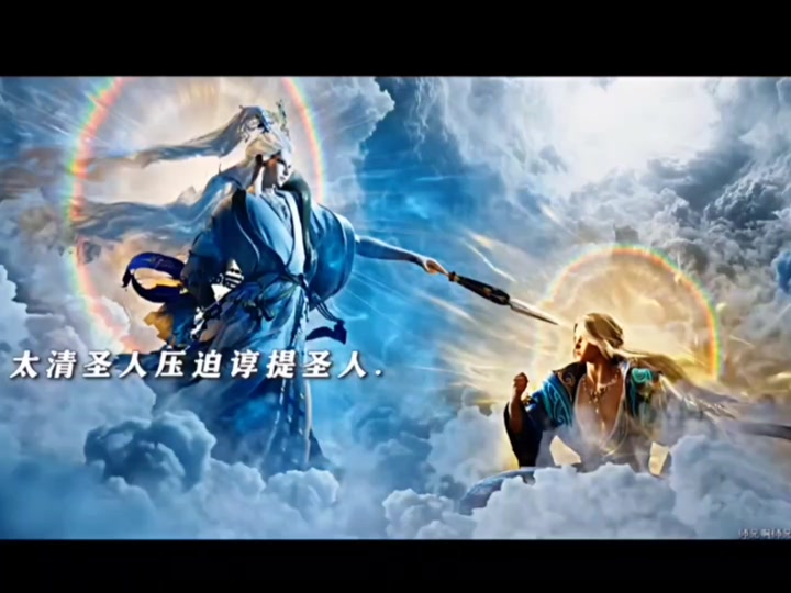 太清圣人力压谆提圣人
