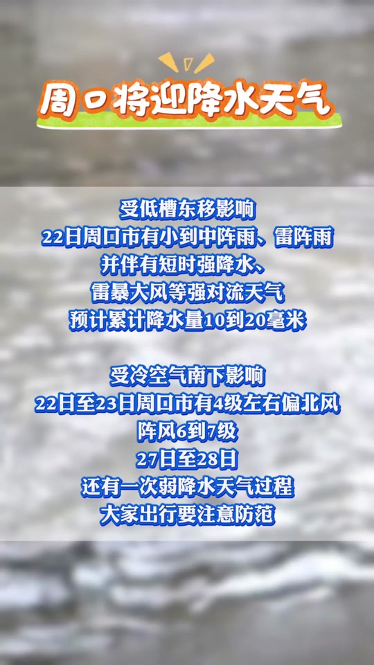 河南周口太康天气在线