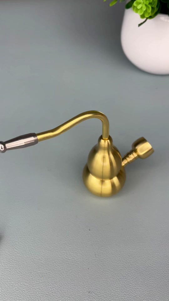 纯铜葫芦水烟杆