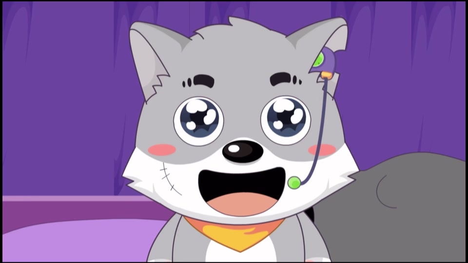 灰太狼变成小狗被小灰灰发现了