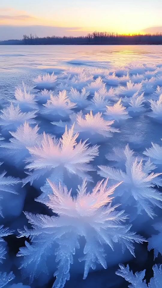 拍摄冰花摄影教程图片，技巧大全