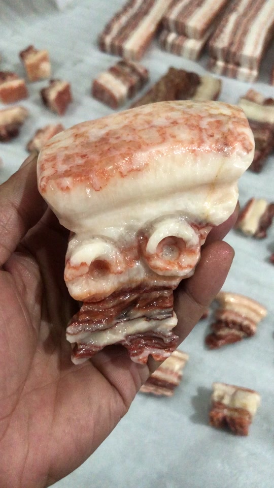 天然奇石蔬菜摆件