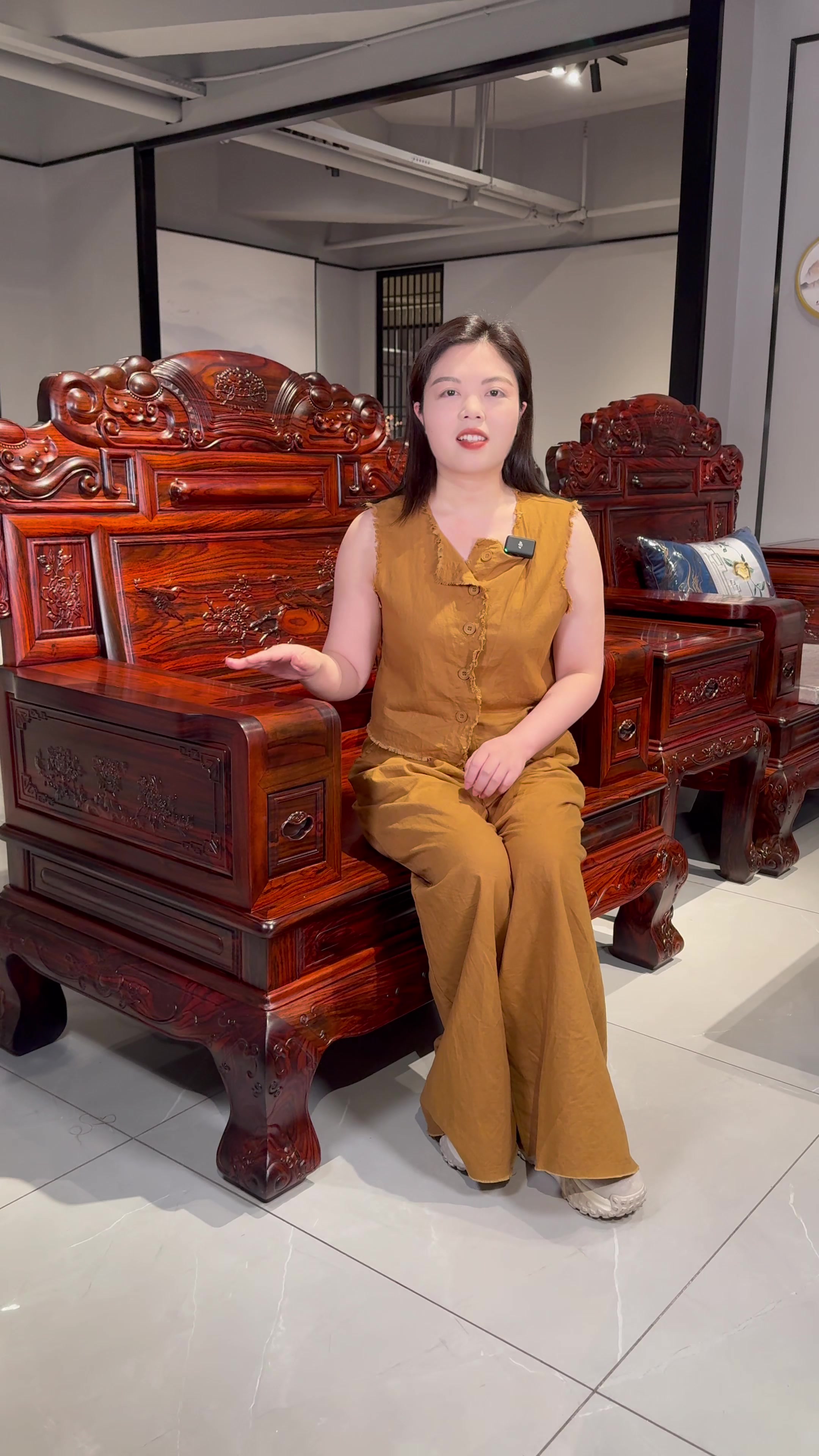 全屋红木家具27件套仅38800!