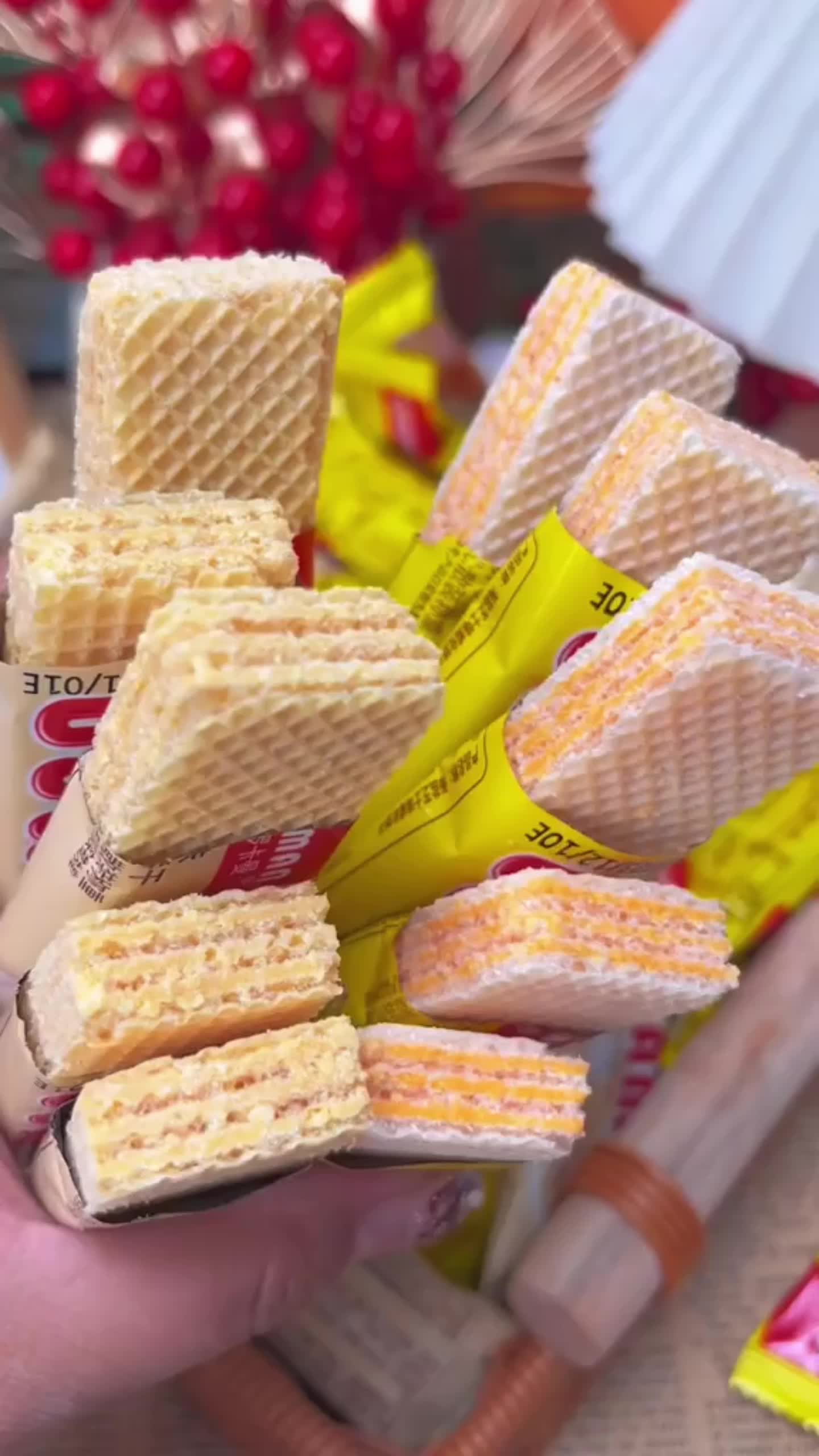 威化饼#饼干#网红爆款饼干#夹心饼干#芝士饼干#芝士奶酪饼干#芝士