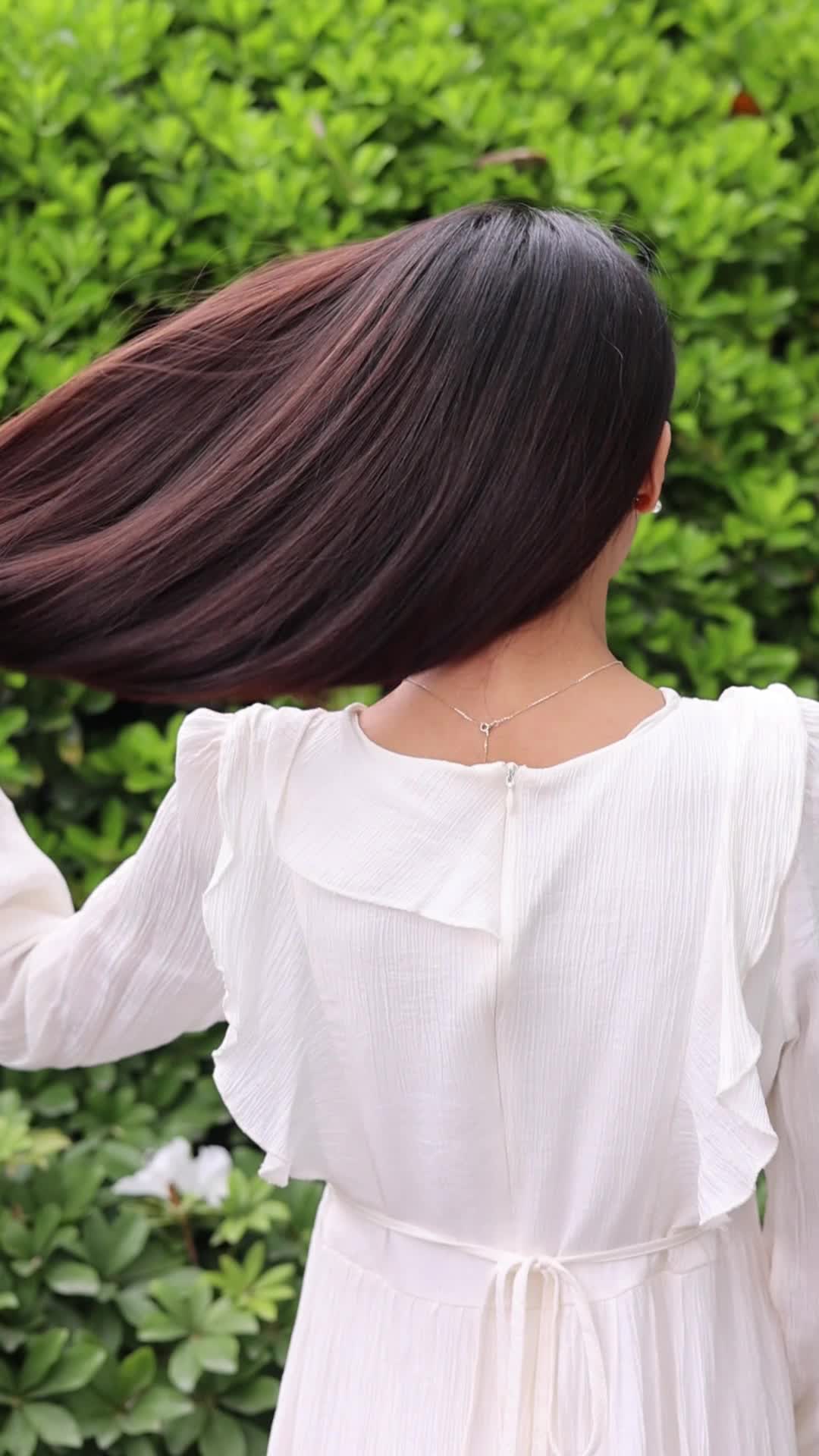 利威丝染发膏 自己在家染头发#植物泡泡染 #利威丝染膏 #想染就染