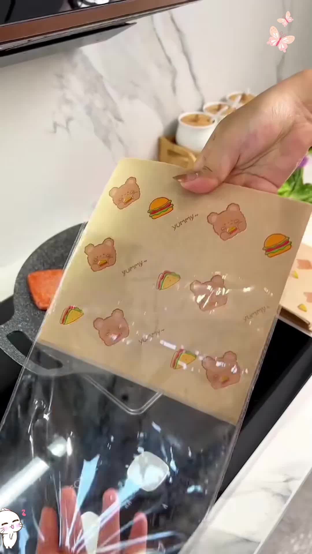 汉堡包装纸食品级