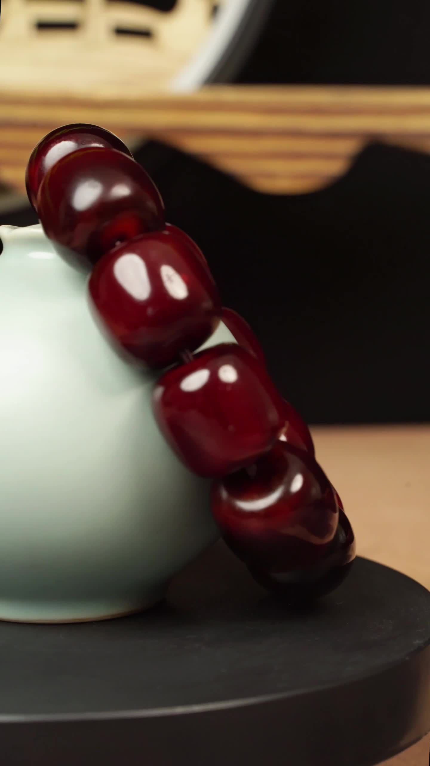 经得起细看的满血山龟甲手串,高端大气又显面子,男士们的高挡文玩