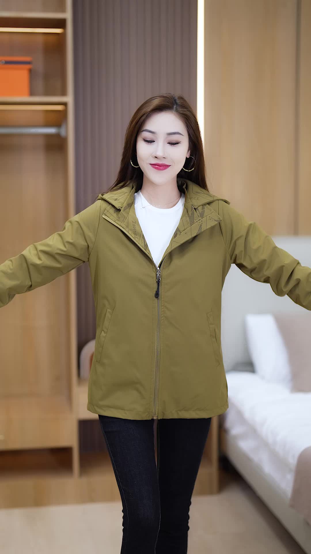 品牌春季外套女2024新款百搭高档夹克衫女士休闲韩版时尚春秋上衣