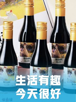 法国原酒15度晚安小酒睡前187ml*6整箱小瓶红酒法干红葡萄酒女士