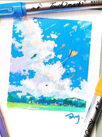 丙烯马克笔 | 春日踏青 放风筝(绘画过程)
#丙烯马克笔绘画 #丙烯马克笔 #画画 #绘画过程分享 #绘画过程