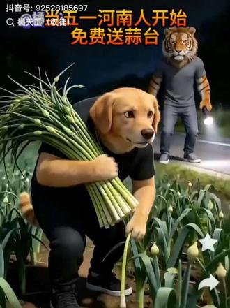 当河南人免费把蒜台免费送时#橘猫 #萌宠出道计划 #蒜台