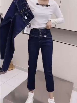 #显瘦牛仔裤