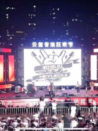亳州现场人山人海,我已背上一生苦困后悔与唏嘘~#beyond永远的beyond #黄家驹#音乐节
