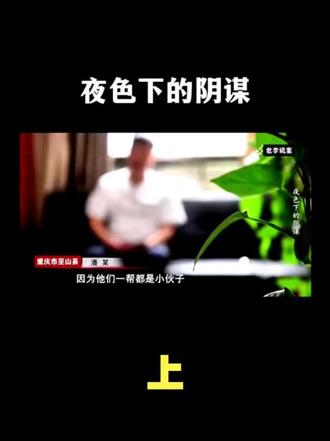 夜色下的阴谋。#大案解说 #大案纪实#今日分享