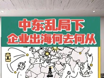 中东乱局对企业出海的影响#企业出海 #中东 #美国袭击伊朗