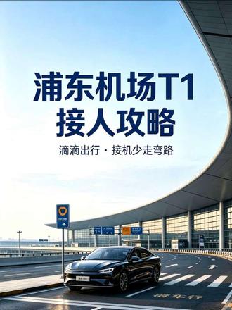 滴滴浦东机场T1接人攻略#滴滴司机 #网约车 #浦东国际机场