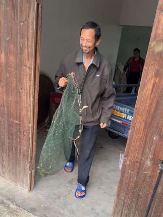 快点回来抓鱼,z#乡村振兴dou行动 #返乡创业青年 #走进田间地头 #户外捕鱼 #我的乡村生活