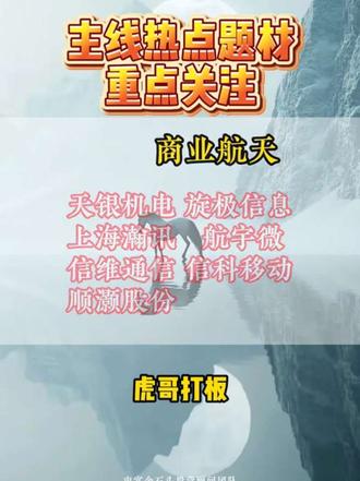 下周热点需重点关注! #股票 #股民