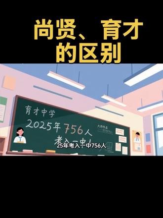 小升初择校,尚贤、育才的区别 #小升初择校#中考政策#滕州教育
