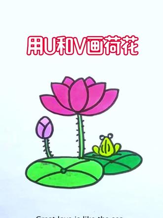 简笔画可以这样画,不必画的太具象有形态就OK了!