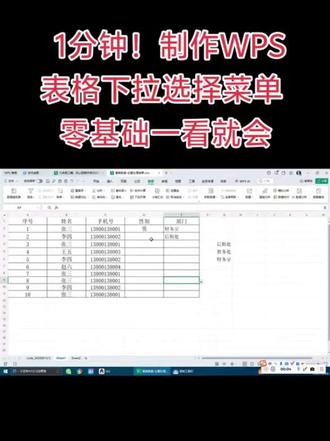 90%的人只用了表格一半功能,下拉菜单才是神器#excel操作技巧 #办公技巧 #信息老师的日常 #电脑小技巧