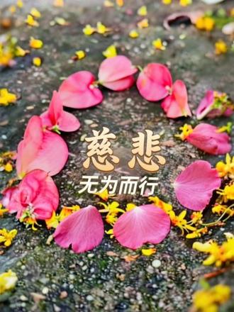 慈悲,是你经历过的苦不希望他人再次经历,发自内心的去做善事,无为而行#觉醒#慈悲#无为#无所不为#心